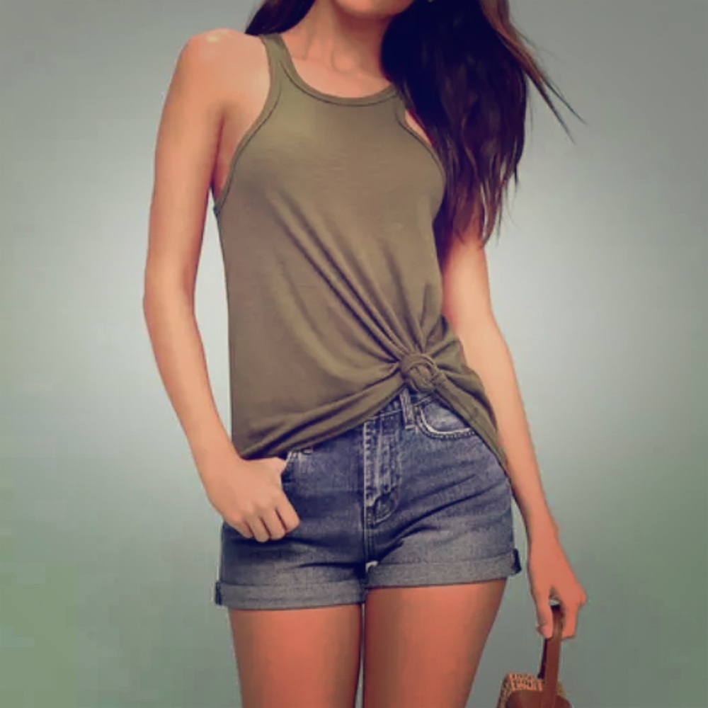 Free People Long Beach Tank NWT L:sold out on FP